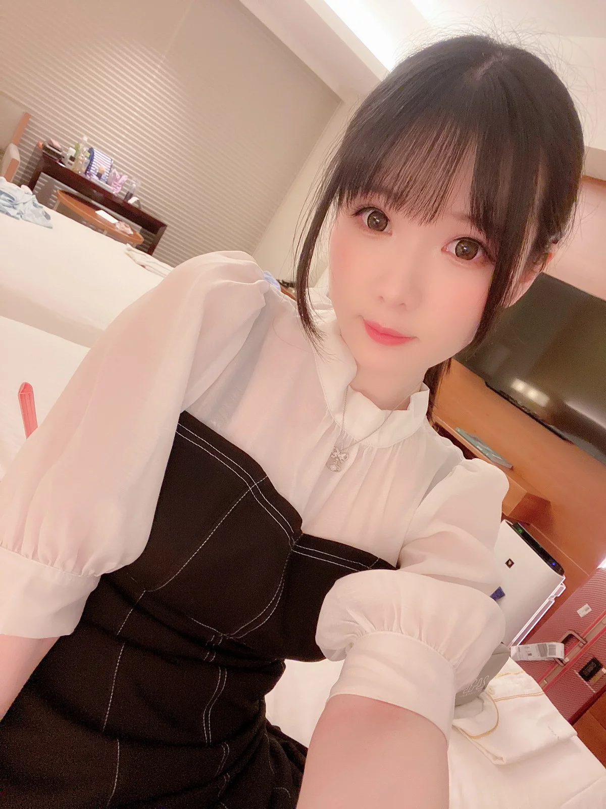 Xgyw.Org_微博妹纸霜月shimo-Fourth August主题性感黑色花纹内衣秀丰满身材诱惑写真25P