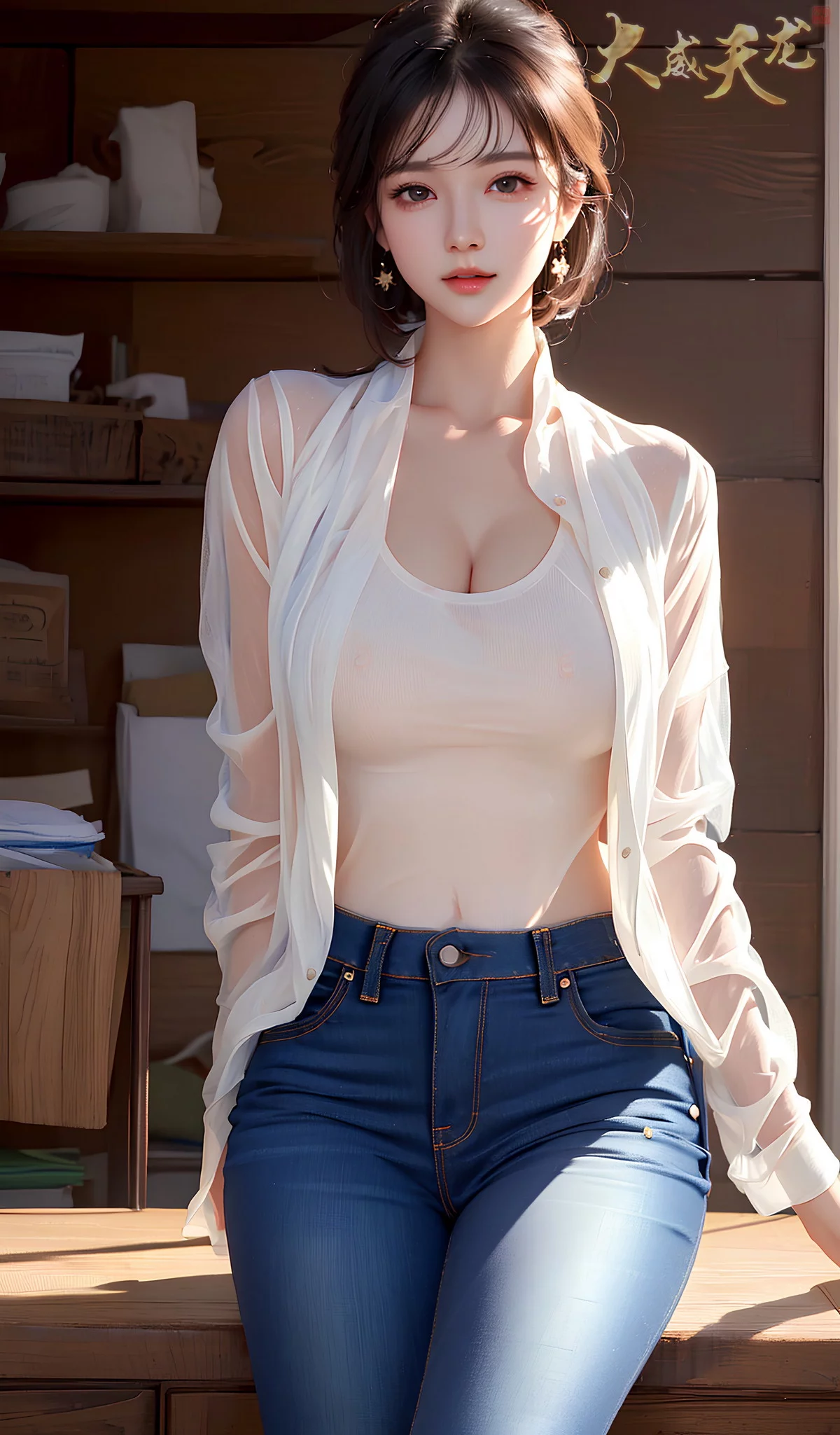Xgyw.Org_AI美图028期留课老师主题教室里性感制服写真及下载32P