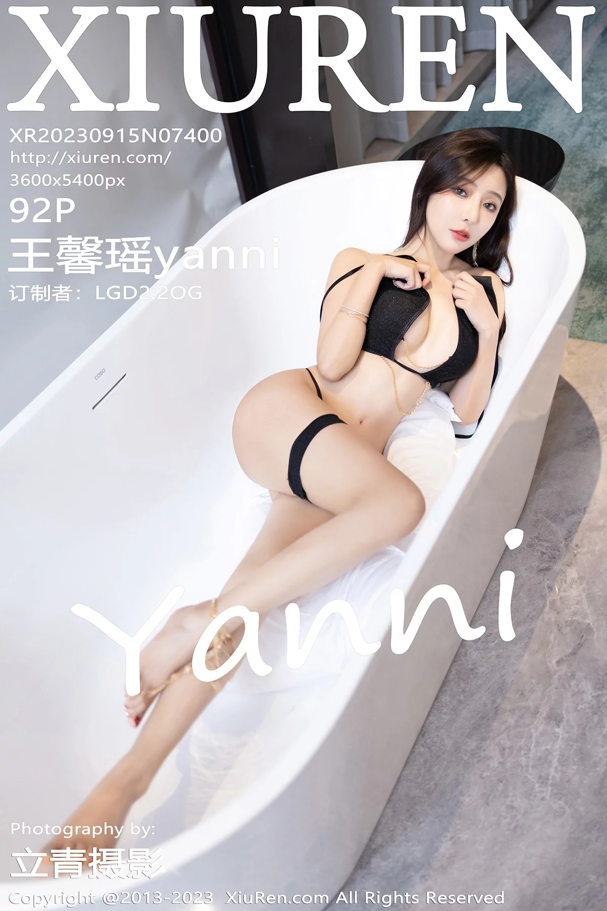 Xgyw.Org_XiuRen第7400期_女神王馨瑶yanni性感红色连衣短裙+黑色情趣内衣撩人诱惑写真92P