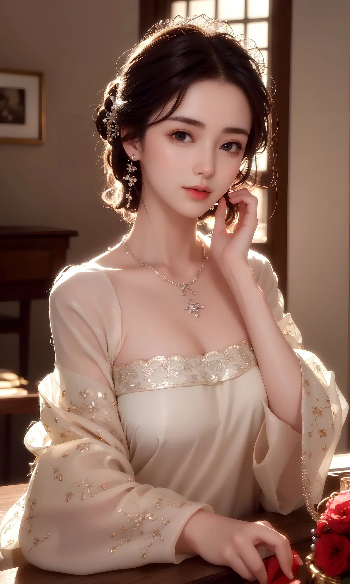 Xgyw.Org_AI美图008期美目盼兮主题知性美女完美身材性感写真及下载28P