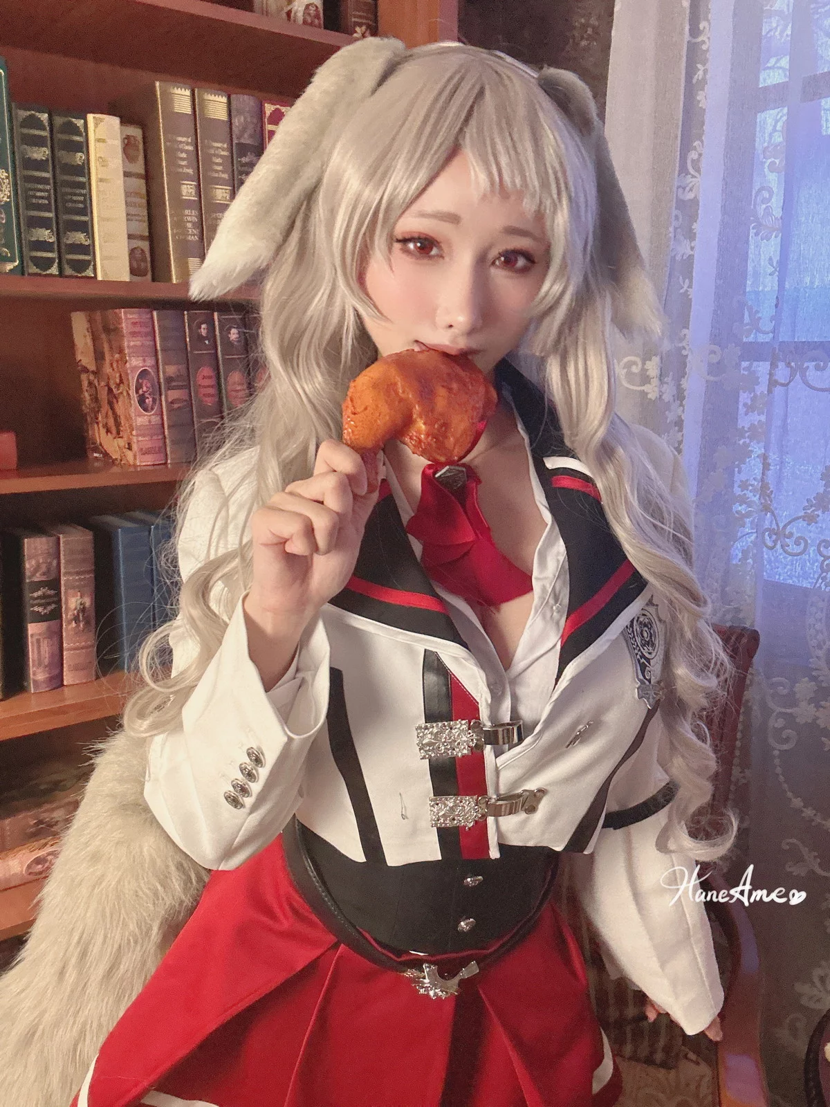 Xgyw.Org_Coser美女雨波Mushoku Tensei Persena主题私房情趣捆绑超薄黑丝秀翘臀诱惑写真34P