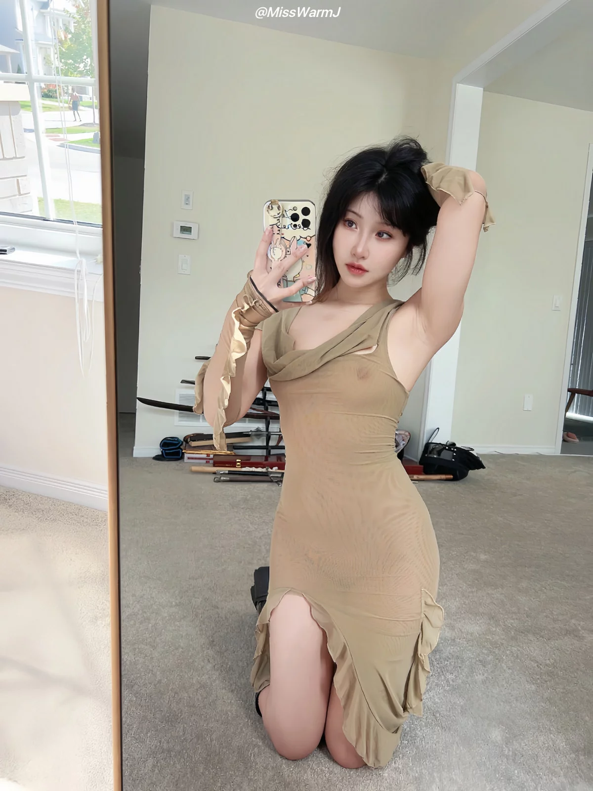 Xgyw.Org_网络美女MisswarmJ十一月相册主题性感多套黑色内衣秀曼妙身姿惹火诱惑写真191P