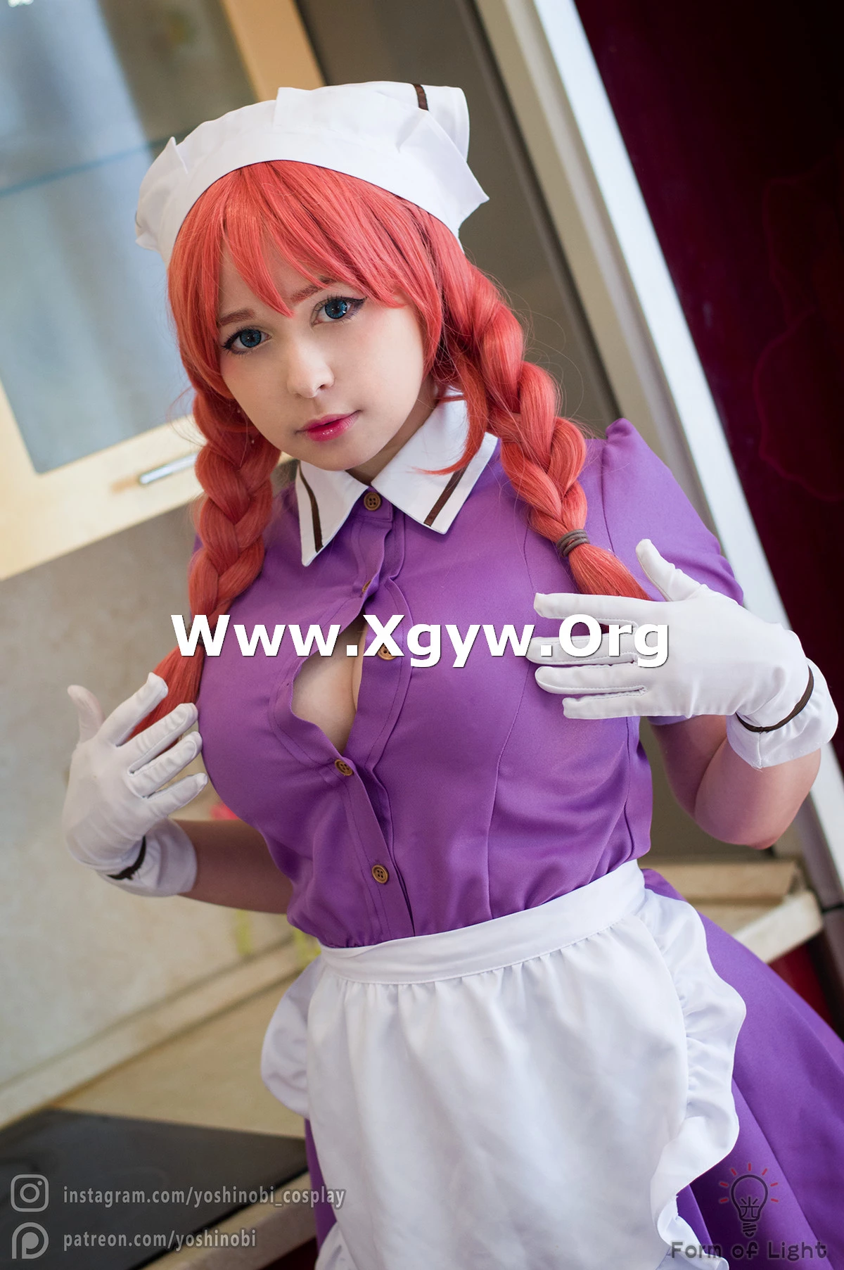 Xgyw.Org_俄罗斯Coser美女Yoshinobi-Miu Amano主题性感紫色女仆装配白丝袜秀丰满身材诱惑写真29P