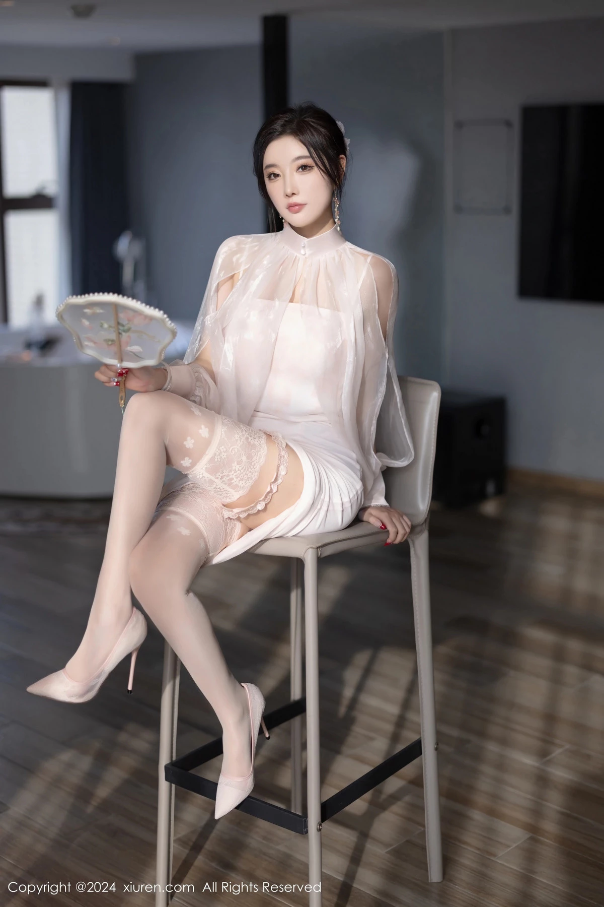 Xgyw.Org_XiuRen第8294期_女神杨晨晨Yome浅粉色情趣内衣配浅粉丝袜秀完美身材诱惑写真80P