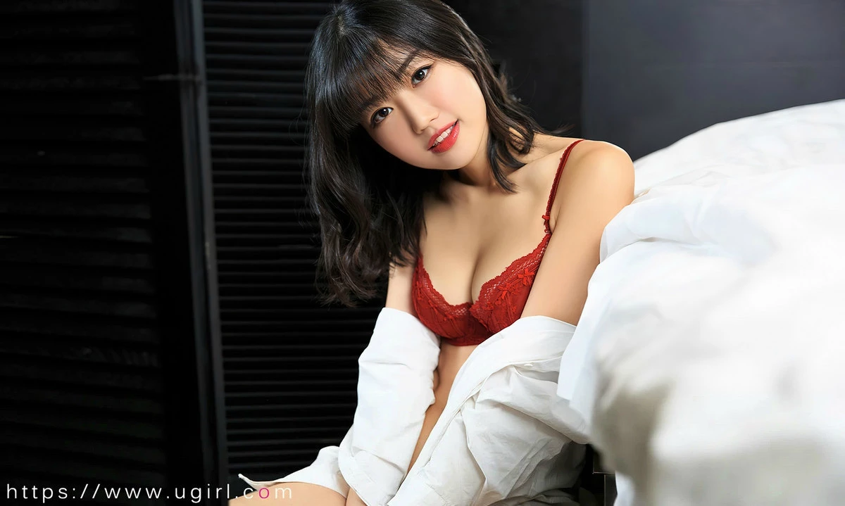 Xgyw.Org_[Ugirls爱尤物]No.2842_模特小文性感白T露红色蕾丝内衣+白色内衣秀曼妙身姿诱惑写真35P