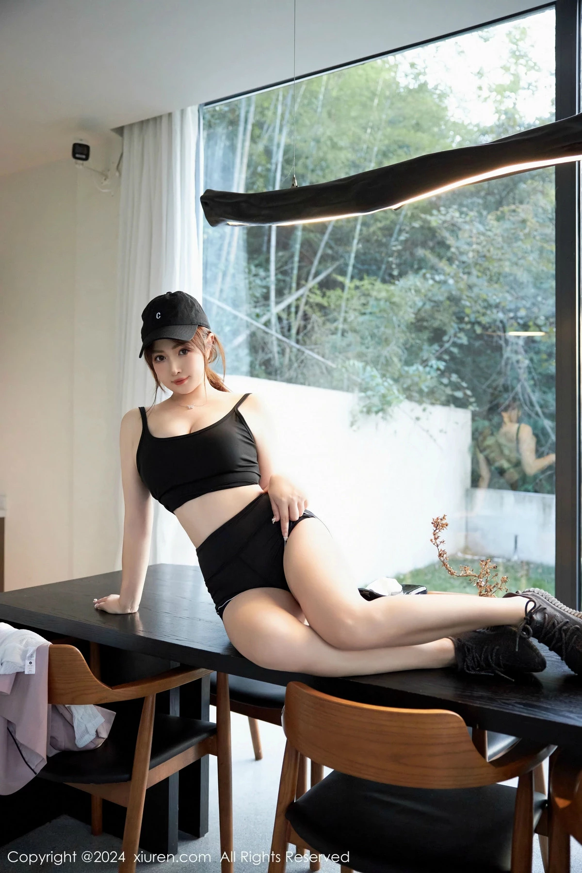 Xgyw.Org_XiuRen第9549_模特养乐多Doll性感深色运动服饰秀丰满身材白嫩美腿诱惑写真52P
