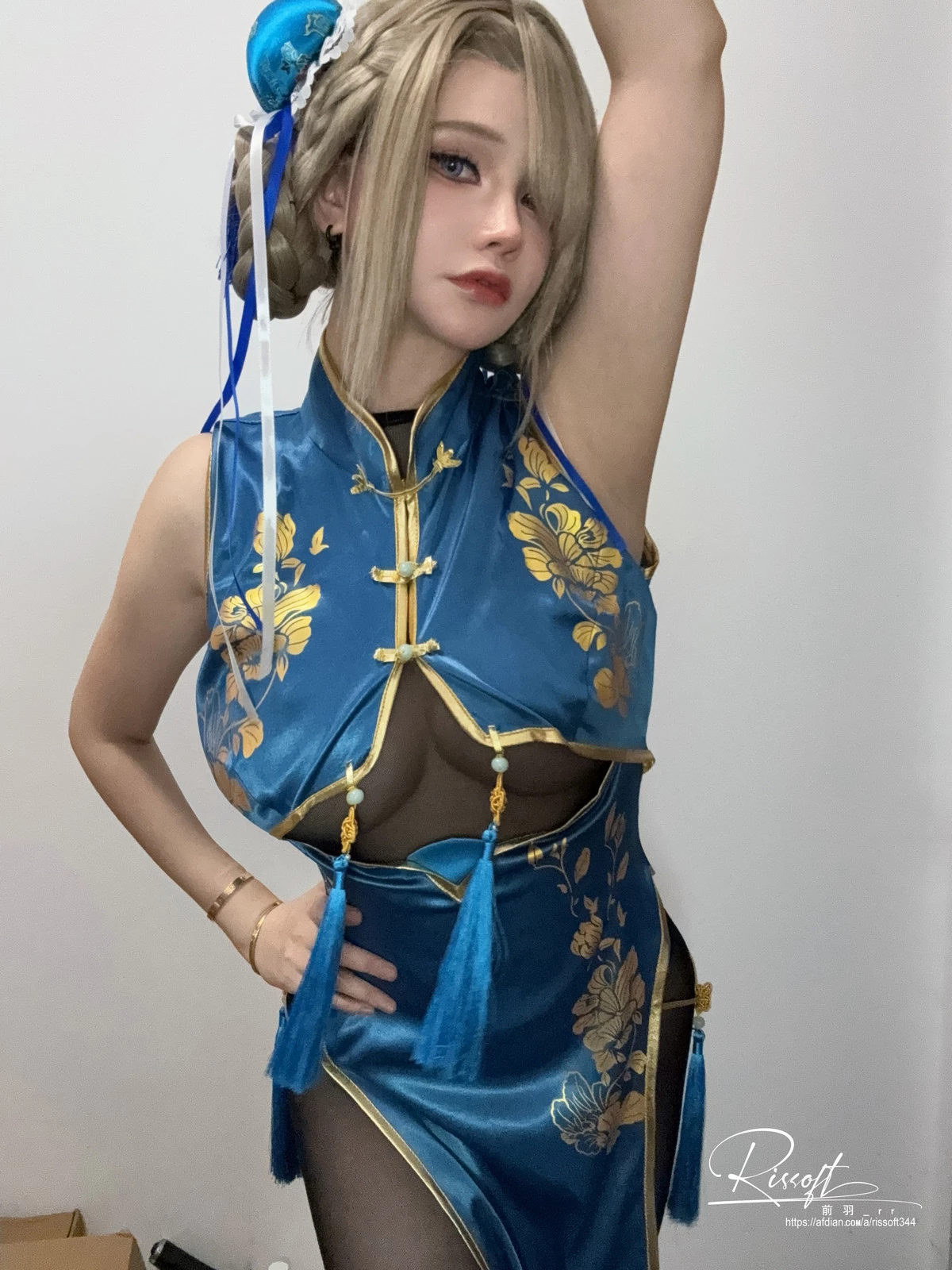 Xgyw.Org_网络美女前羽_rr明日奈中华娘同人旗袍主题性感旗袍露超薄连体黑色秀丰腴身材诱惑写真55P