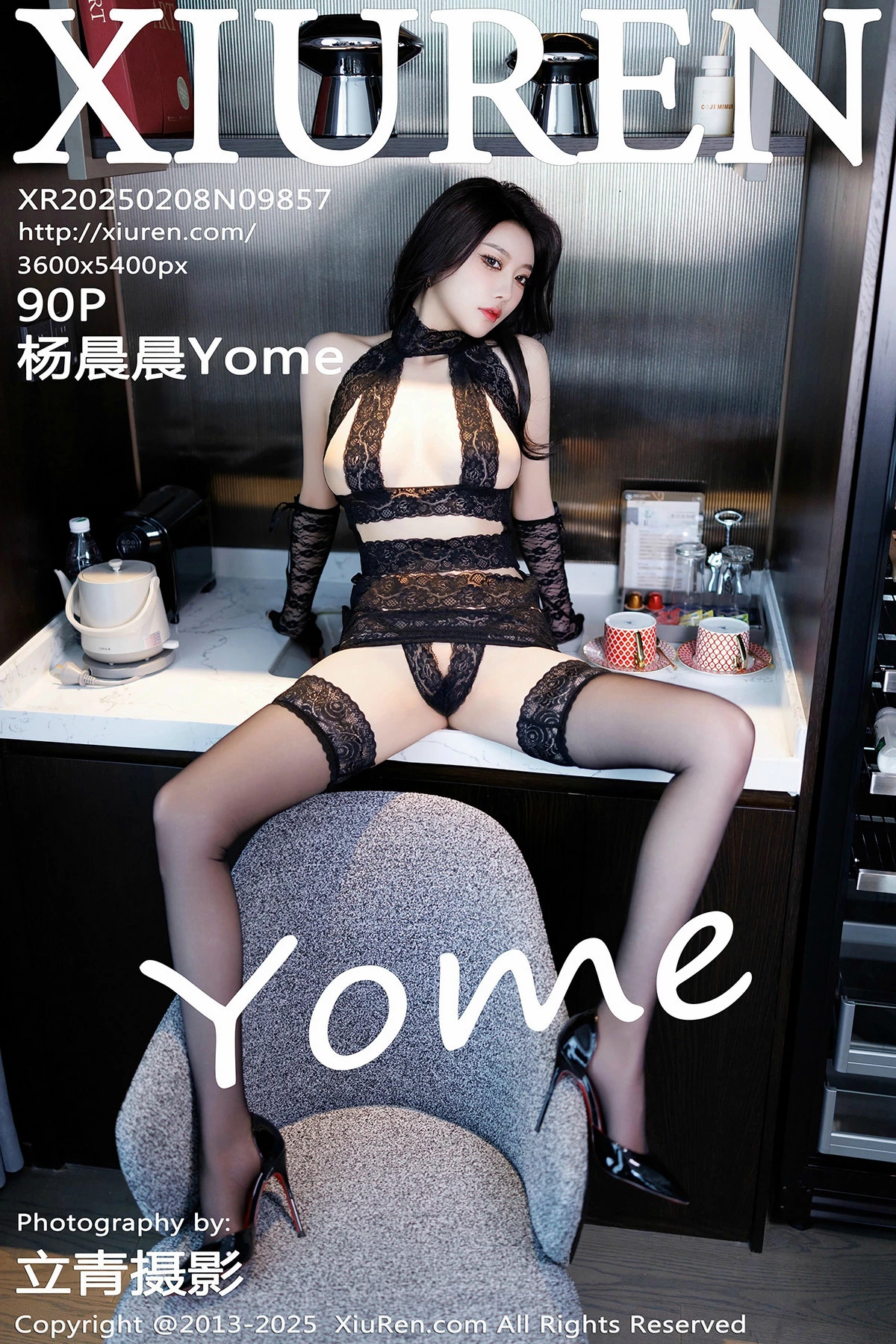 Xgyw.Org_XiuRen第9857_女神杨晨晨Yome性感OL服饰+黑色情趣内衣秀丰腴身材诱惑写真90P
