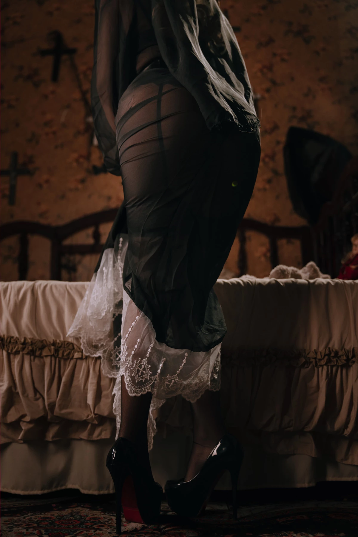 Xgyw.Org_Cosplay美女日奈娇禁忌修女主题私房性感蕾丝内衣+血滴子秀丰腴身材惹火诱惑写真160P