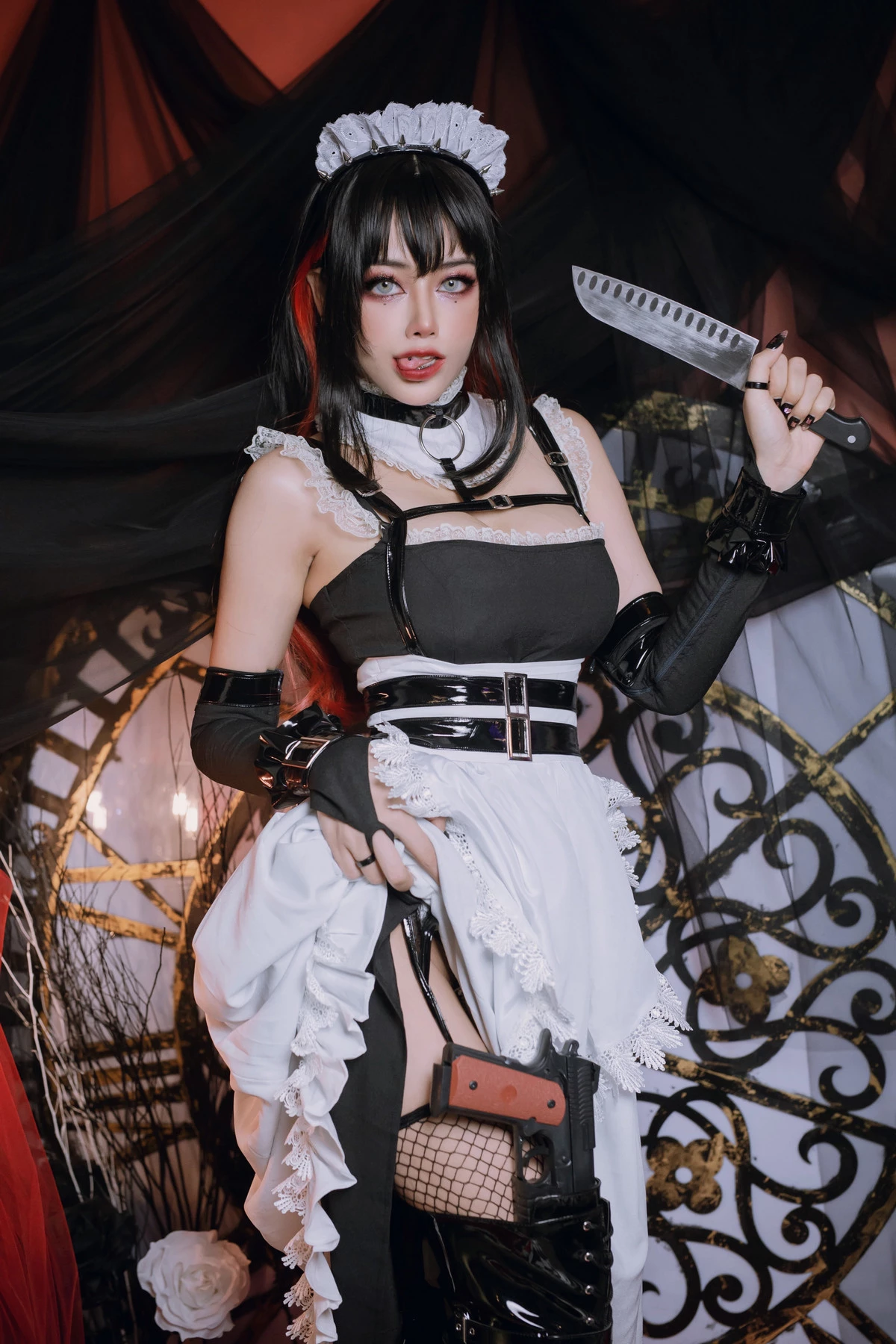 Xgyw.Org_日本性感萝莉Byoru-Zenith Maid主题性感女仆装露黑色情趣内衣配黑丝网袜秀丰腴身材诱惑写真33P