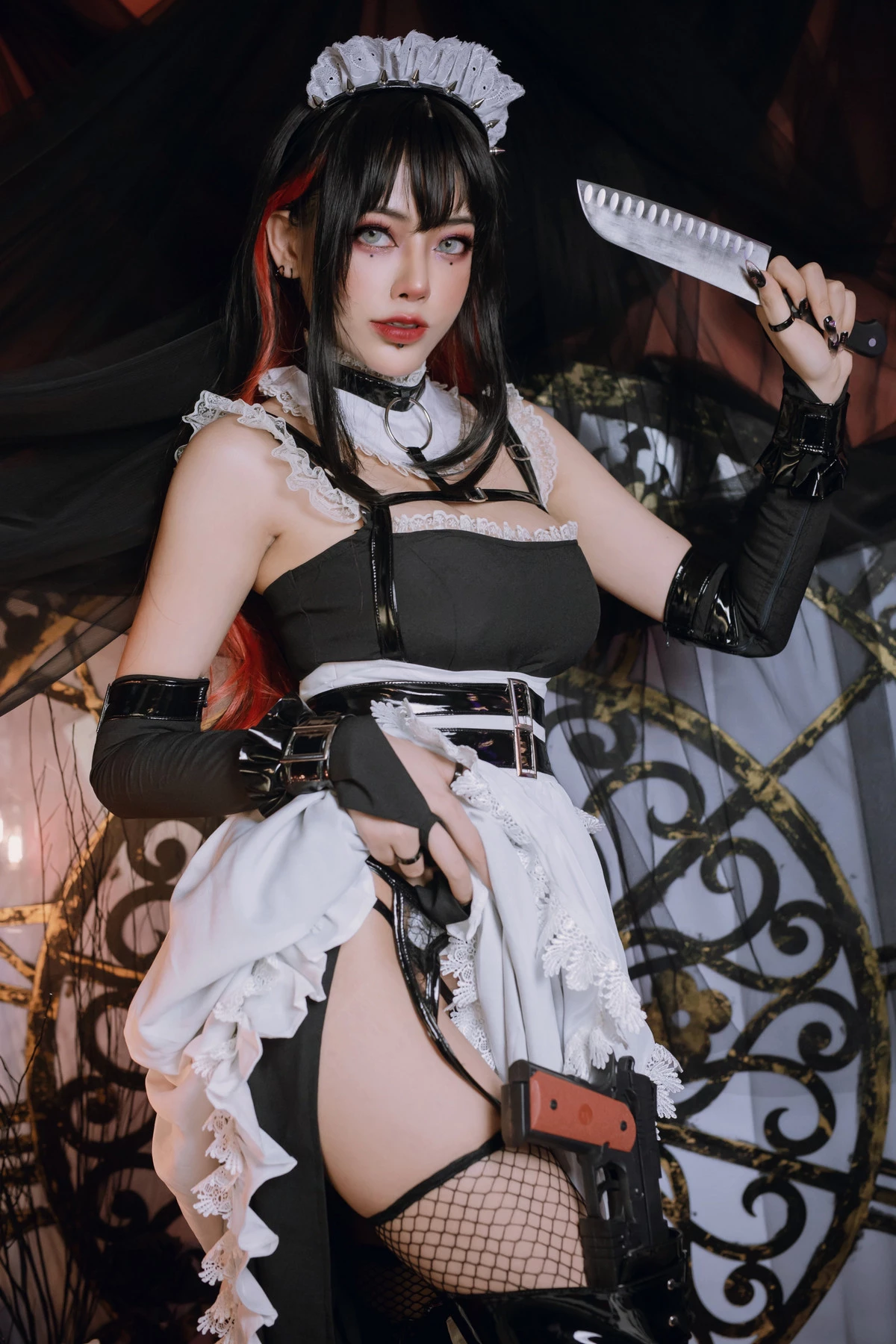 Xgyw.Org_日本性感萝莉Byoru-Zenith Maid主题性感女仆装露黑色情趣内衣配黑丝网袜秀丰腴身材诱惑写真33P