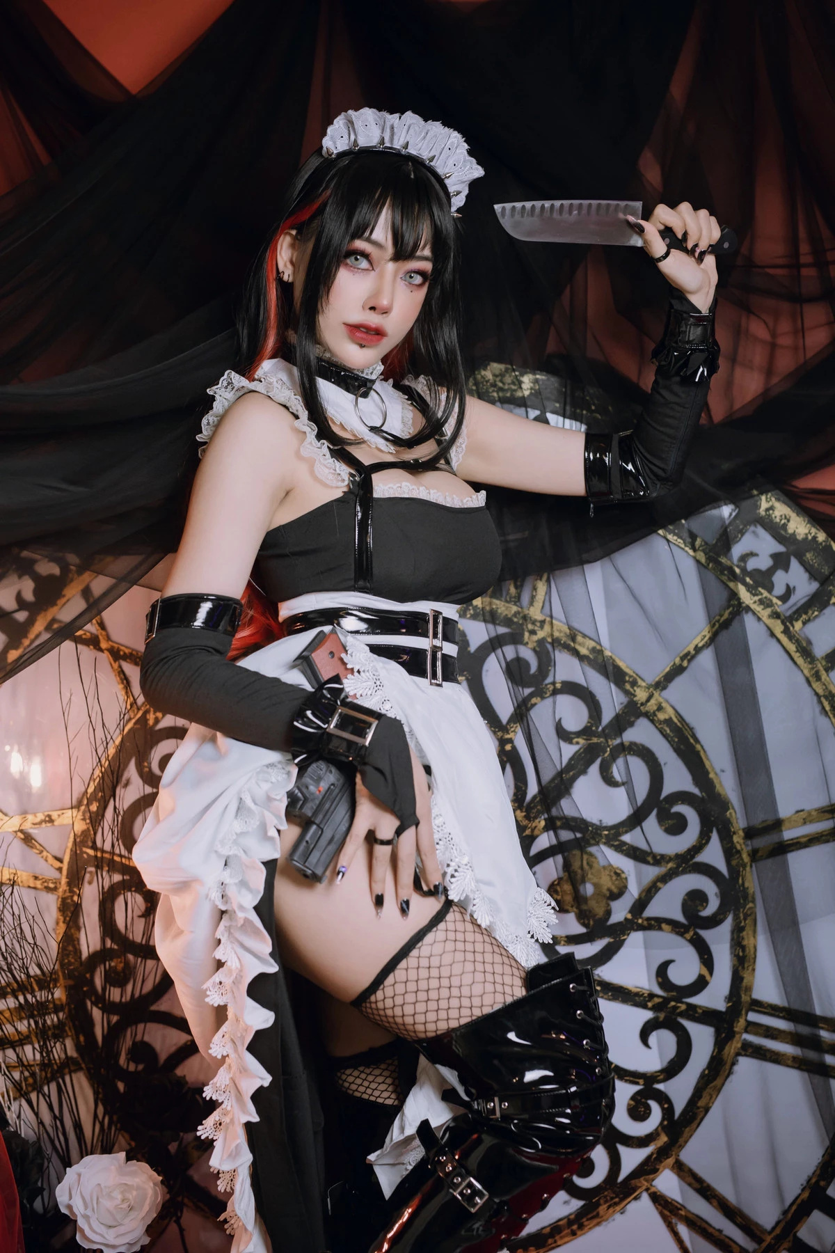 Xgyw.Org_日本性感萝莉Byoru-Zenith Maid主题性感女仆装露黑色情趣内衣配黑丝网袜秀丰腴身材诱惑写真33P