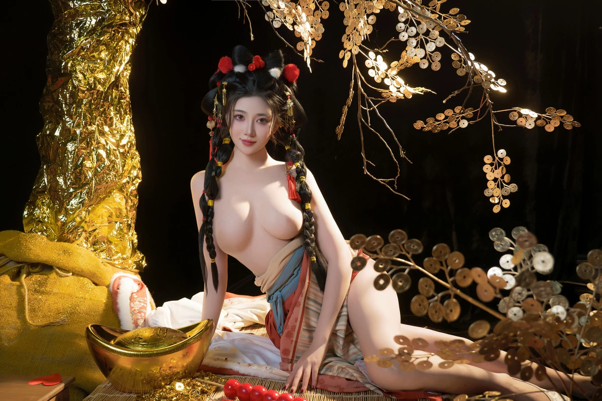 Xgyw.Org_网络美女年年Nnian-25元旦主题场景拍摄性感古典服饰半脱秀丰腴身材惹火诱惑写真84P