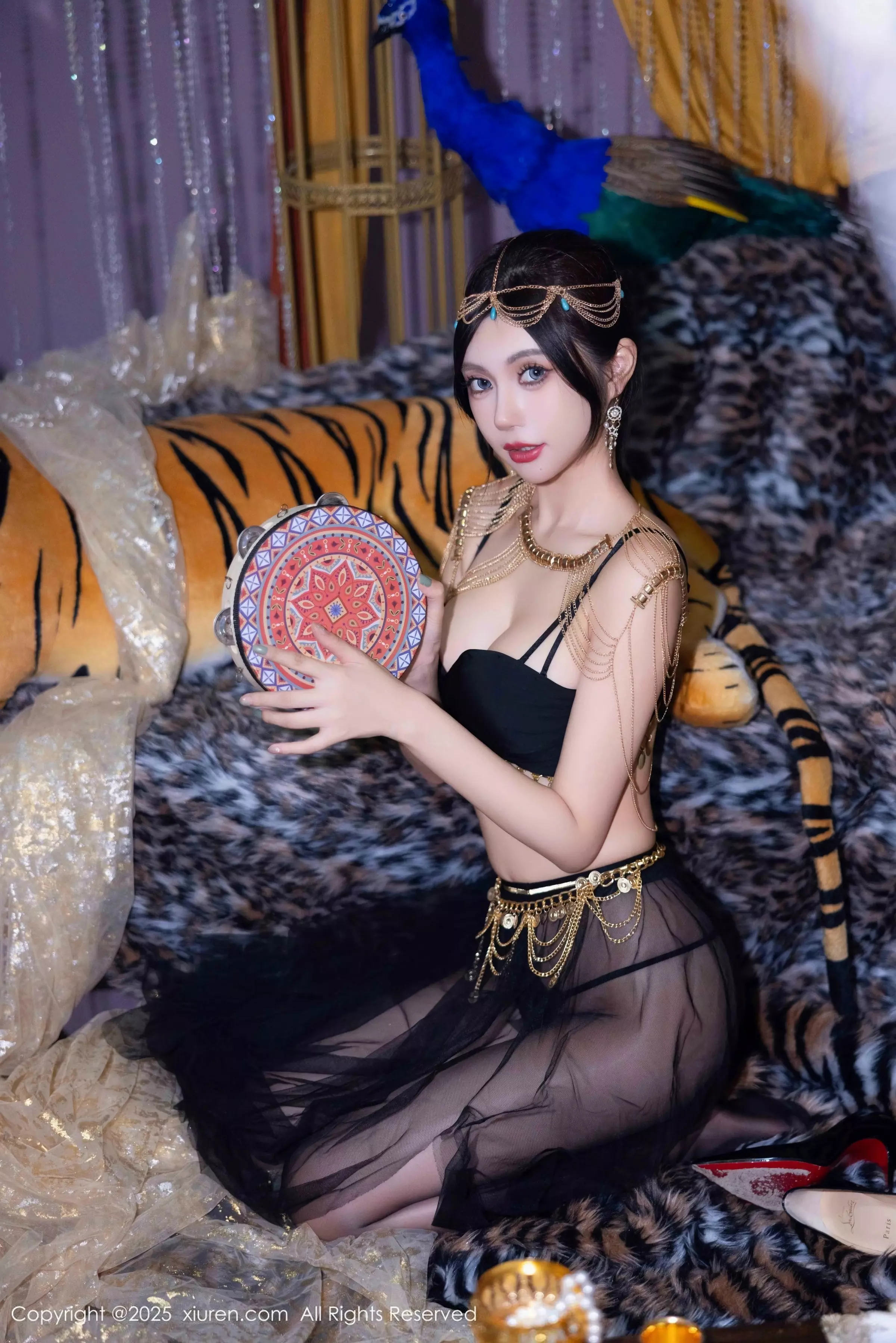 Xgyw.Org_XiuRen第10018期_女神绮里嘉ula性感黑色轻透长裙露黑色内衣秀曼妙身姿诱惑写真79P