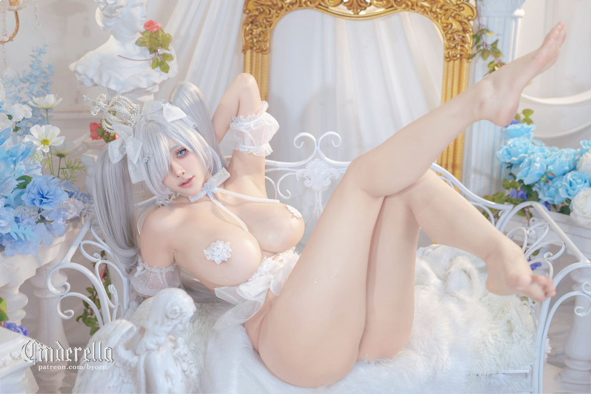 Xgyw.Org_日本性感萝莉Byoru-Cinderella主题性感白色薄纱裙露白色情趣内衣秀惹火身材诱惑写真63P