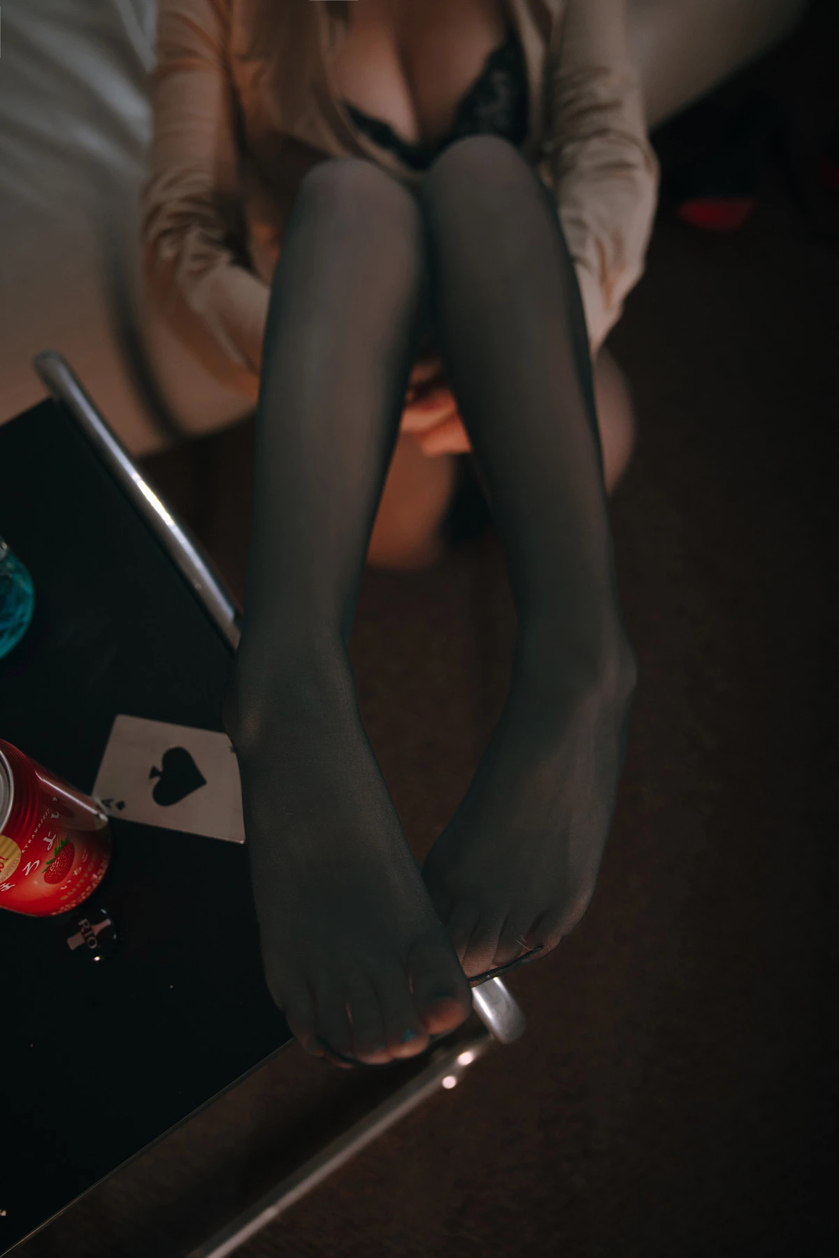 Xgyw.Org_Cosplay美女日奈娇醉酒的同事主题私房浴室性感黑色蕾丝内衣秀完美身材惹火诱惑写真190P