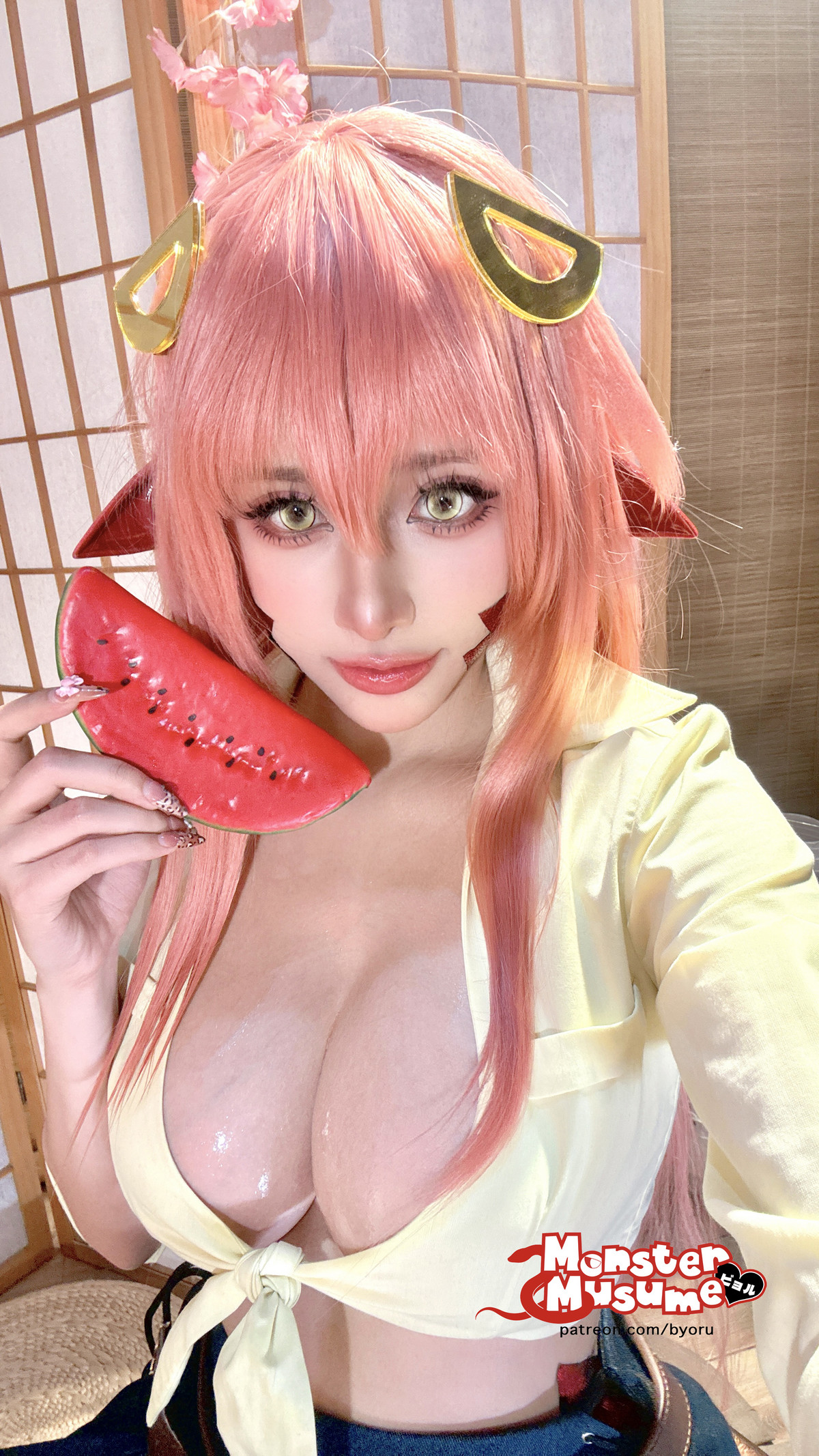 Xgyw.Org_日本性感萝莉Byoru-Miia Monster Musume主题性感蛇女装扮露白色内衣秀火辣身材诱惑写真66P