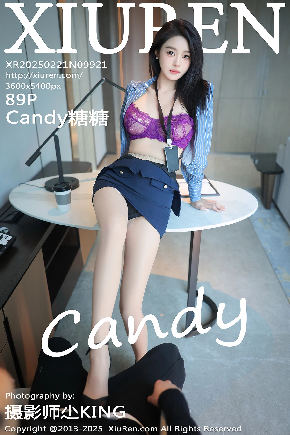 Xgyw.Org_XiuRen第9921期_模特Candy糖糖性感红色蕾丝内衣配超薄肉丝秀丰腴身材诱惑写真89P