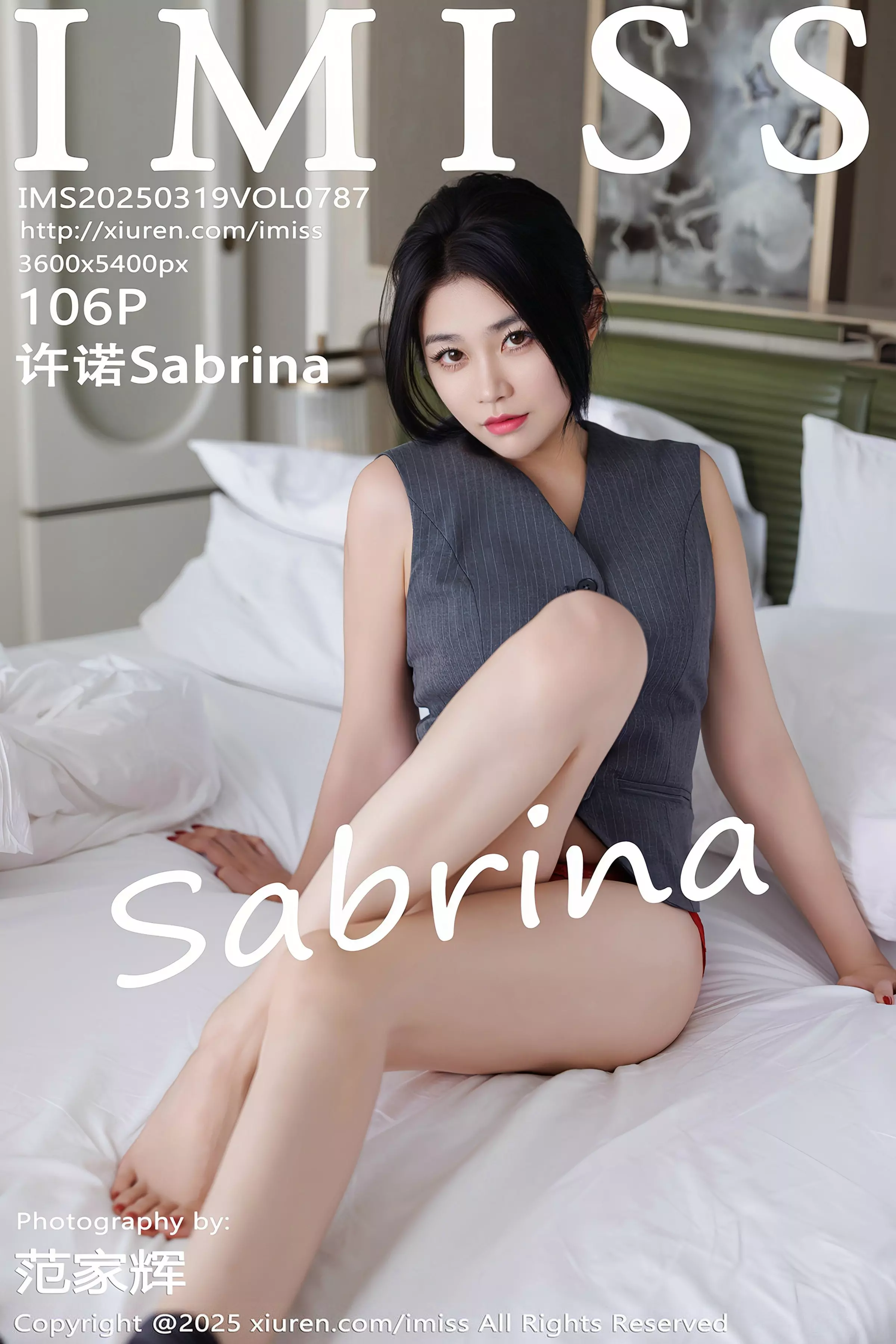 Xgyw.Org_[IMISS爱蜜社]Vol.787_女神许诺Sabrina性感OL职业装露红色蕾丝内衣配超薄黑丝魅惑写真106P