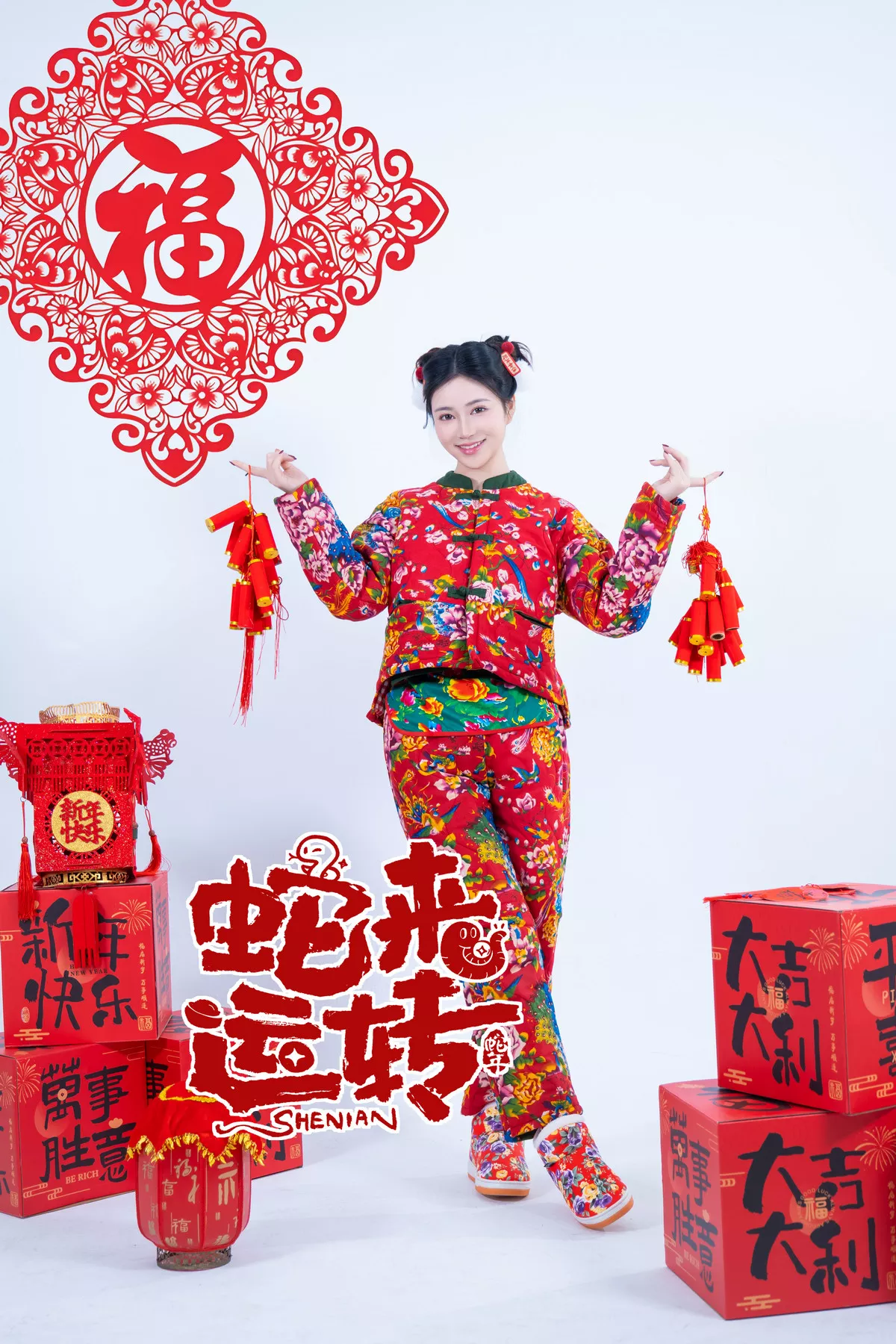 Xgyw.Org_网络美女年年Nnian蛇来运转主题新春礼物性感红色服饰半脱秀豪乳翘臀惹火诱惑写真81P