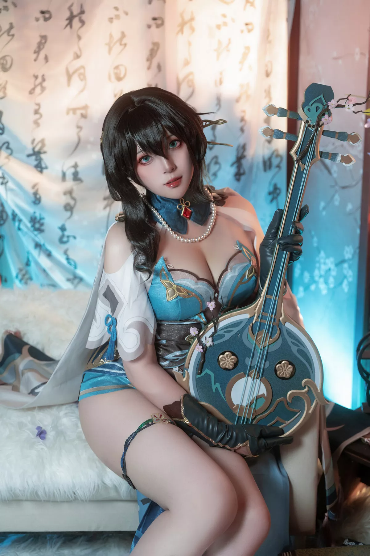 Xgyw.Org_网络美女Natsuko夏夏子星穹铁道阮梅主题性感古典装扮情趣内衣秀翘臀美腿惹火诱惑写真76P