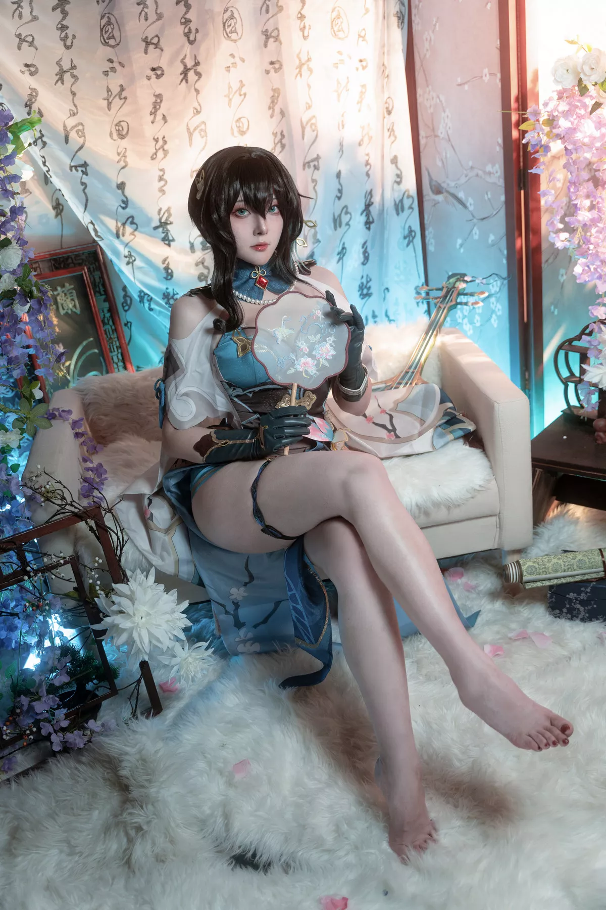Xgyw.Org_网络美女Natsuko夏夏子星穹铁道阮梅主题性感古典装扮情趣内衣秀翘臀美腿惹火诱惑写真76P