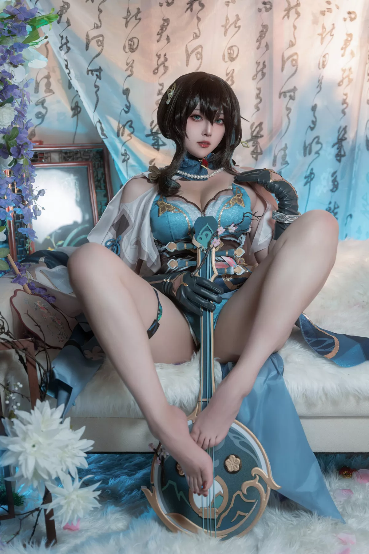 Xgyw.Org_网络美女Natsuko夏夏子星穹铁道阮梅主题性感古典装扮情趣内衣秀翘臀美腿惹火诱惑写真76P