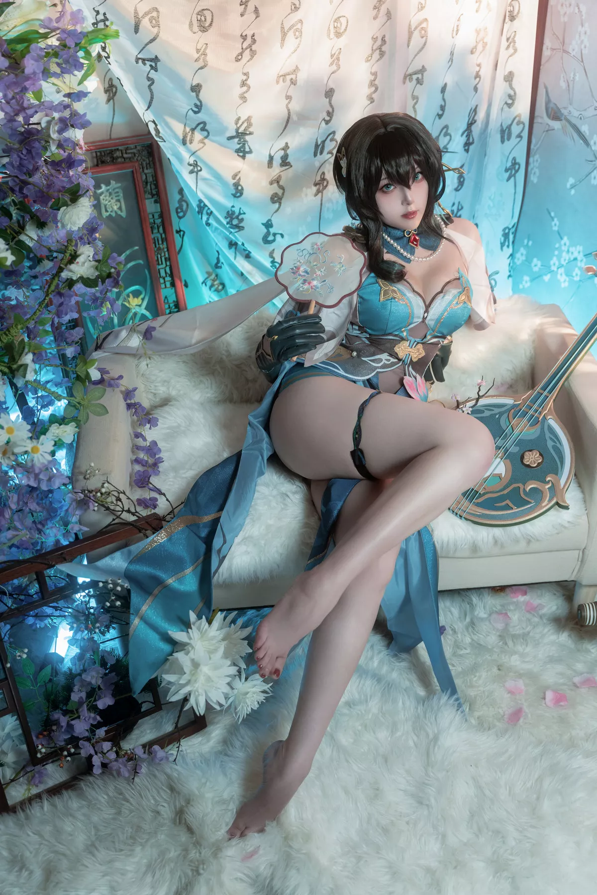 Xgyw.Org_网络美女Natsuko夏夏子星穹铁道阮梅主题性感古典装扮情趣内衣秀翘臀美腿惹火诱惑写真76P