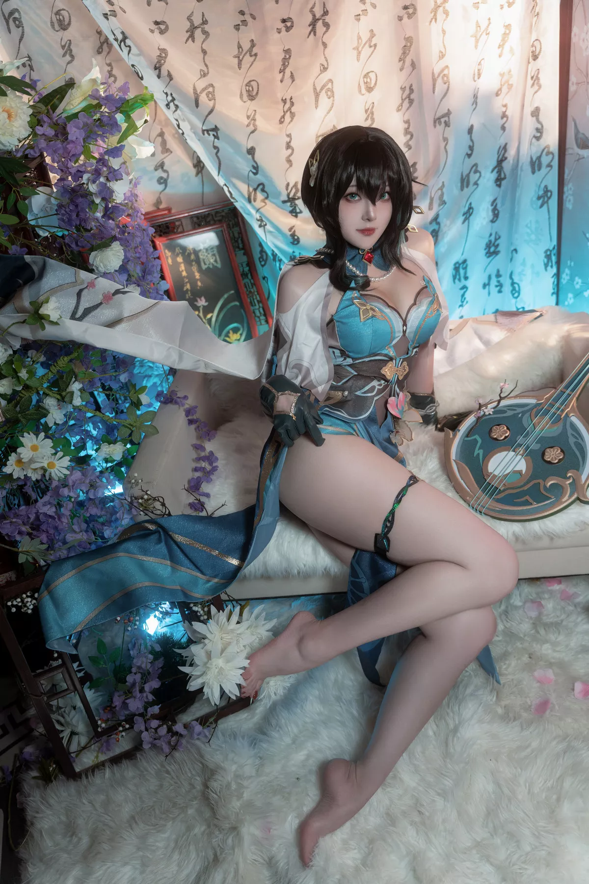 Xgyw.Org_网络美女Natsuko夏夏子星穹铁道阮梅主题性感古典装扮情趣内衣秀翘臀美腿惹火诱惑写真76P