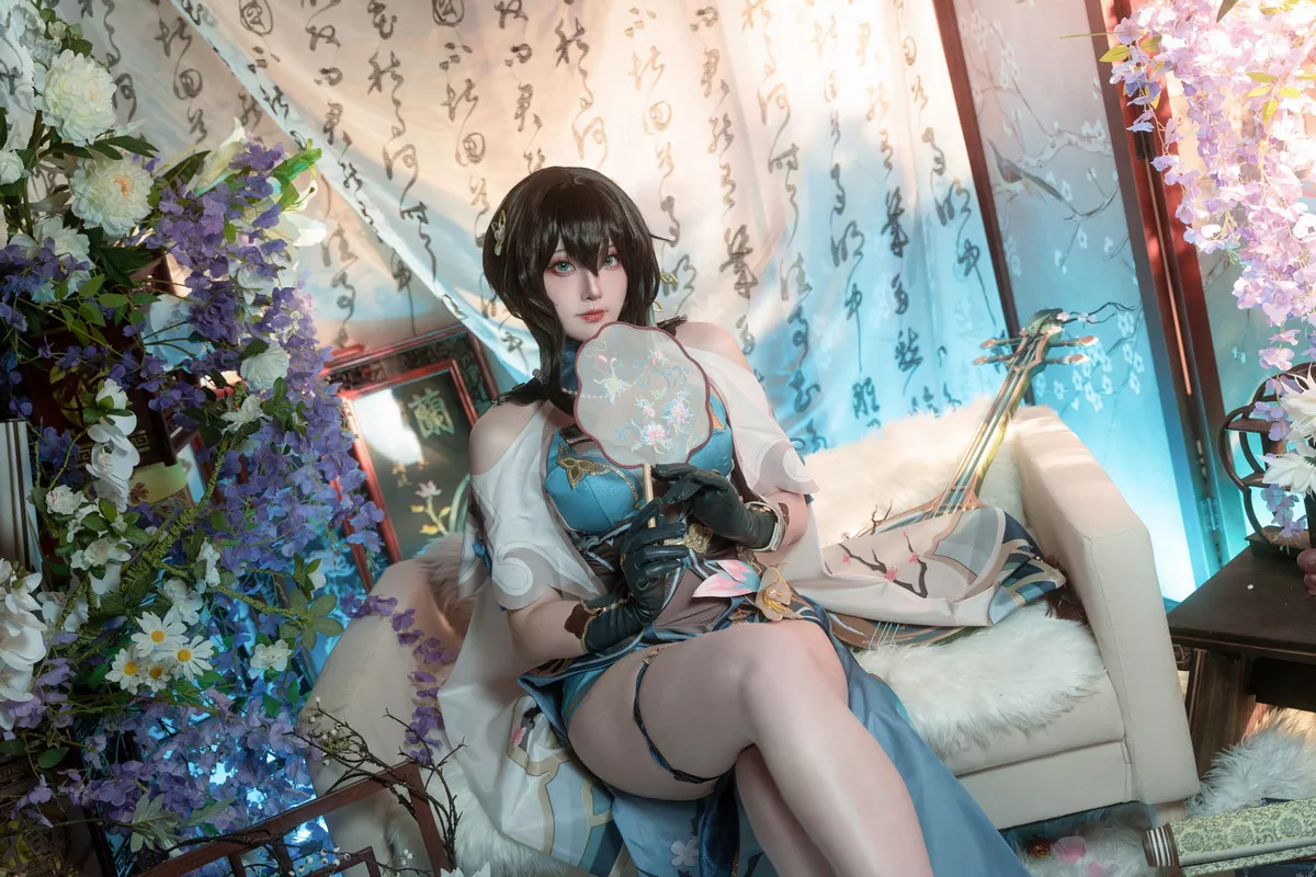 Xgyw.Org_网络美女Natsuko夏夏子星穹铁道阮梅主题性感古典装扮情趣内衣秀翘臀美腿惹火诱惑写真76P