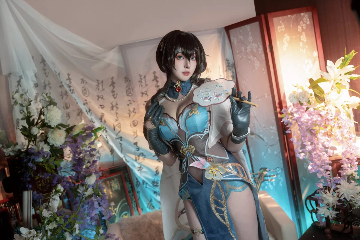 Xgyw.Org_网络美女Natsuko夏夏子星穹铁道阮梅主题性感古典装扮情趣内衣秀翘臀美腿惹火诱惑写真76P