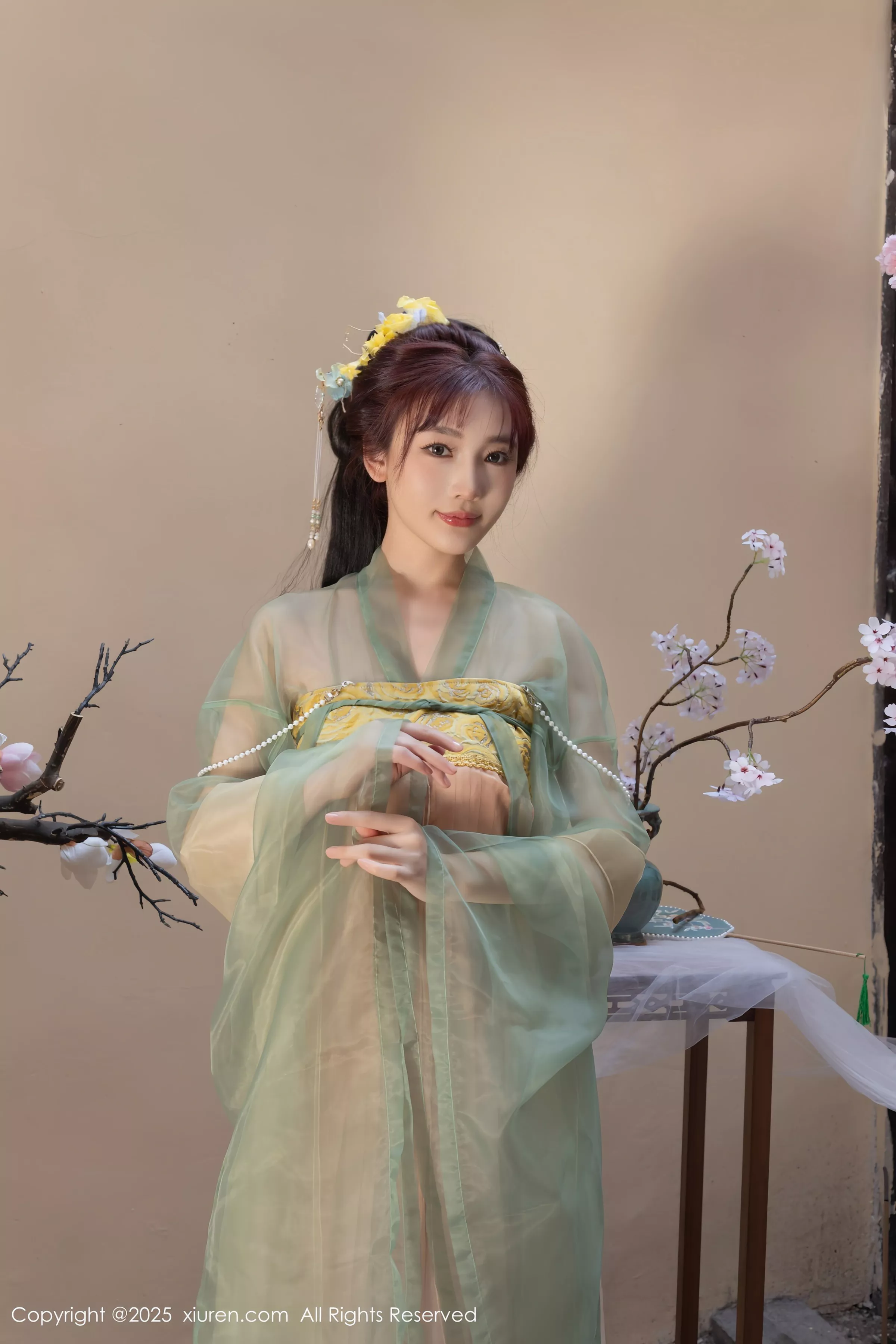 Xgyw.Org_XiuRen第10223期_模特合集女神陆萱萱＆安然anran激情互动薄纱古装撩人诱惑写真80P