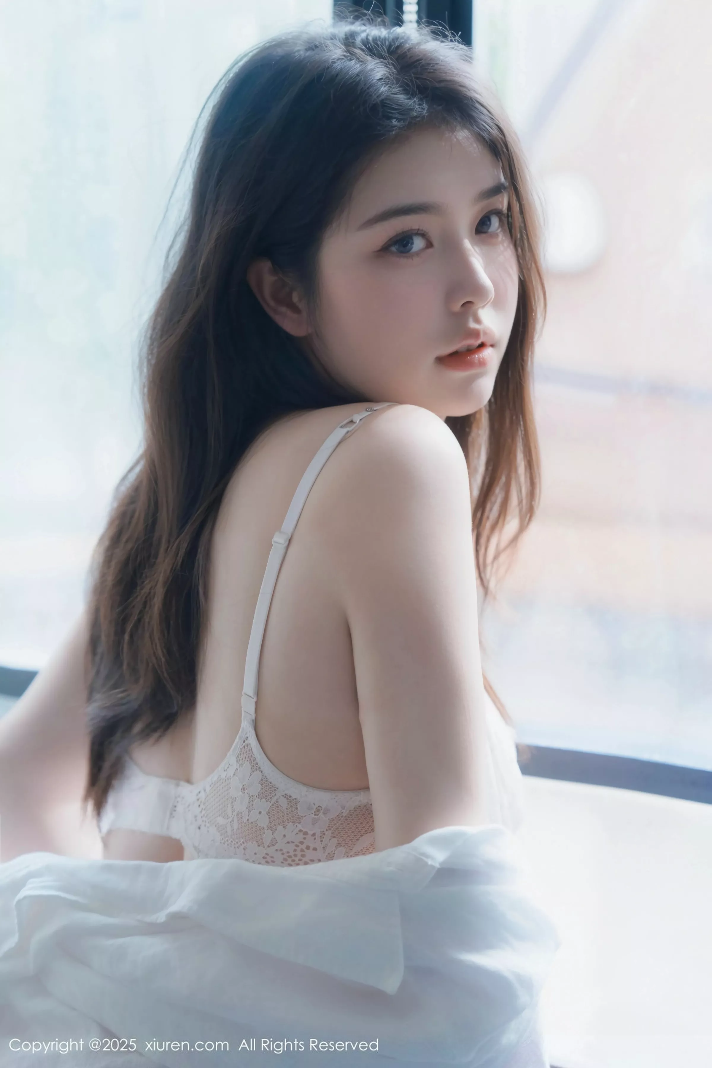 Xgyw.Org_[XiuRen秀人网]No.10455_模特林若凡F性感白衬衣露白色情趣内衣秀丰腴身材惹火诱惑写真50P