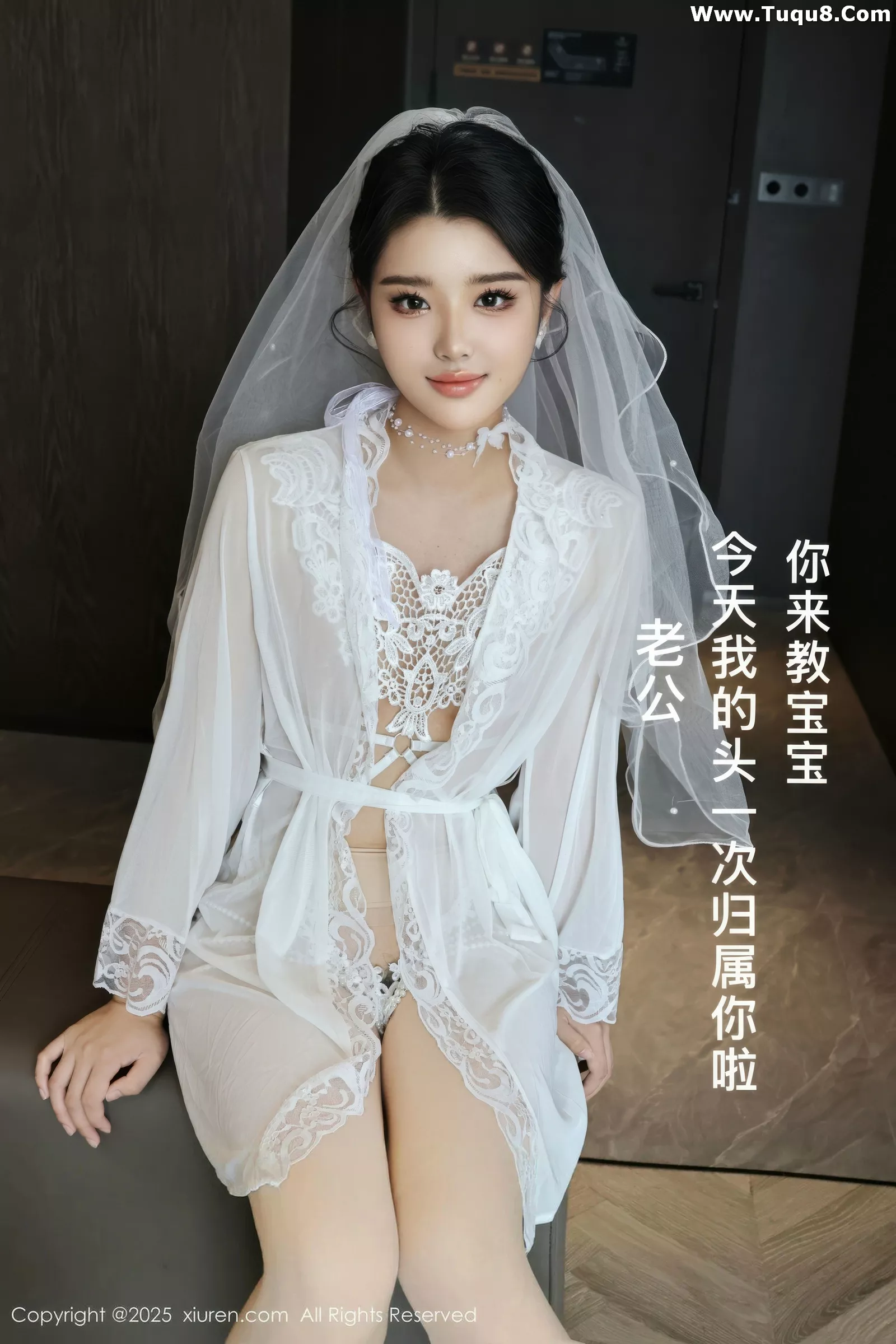 Xgyw.Org_[XiuRen秀人网]No.10559_新人模特糯梨子性感白色情趣婚纱配白色丝袜秀曼妙身姿诱惑写真70P