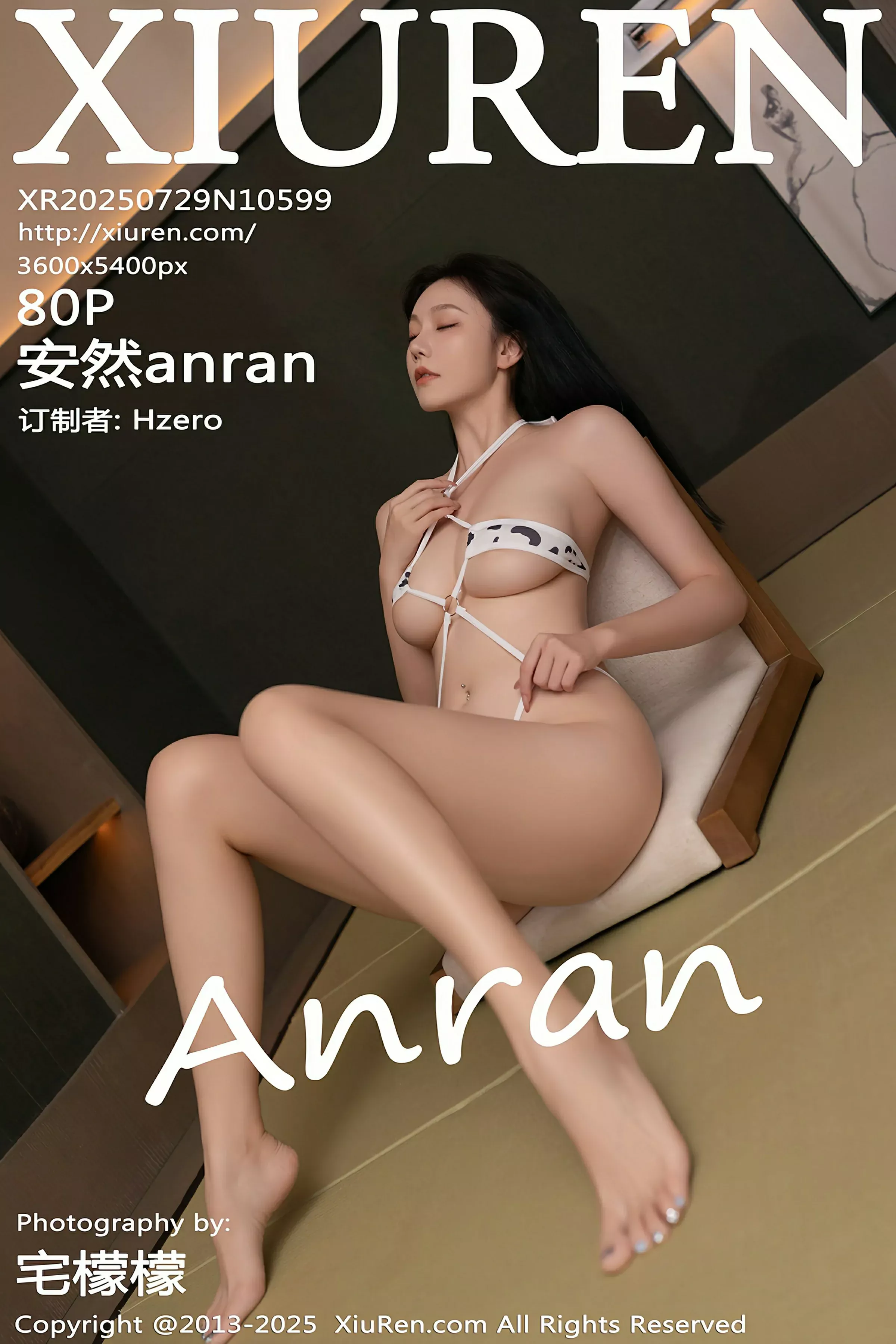 Xgyw.Org_[XiuRen秀人网]No.10599_模特安然anran性感奶牛连体内衣服饰秀曼妙身姿撩人诱惑写真80P