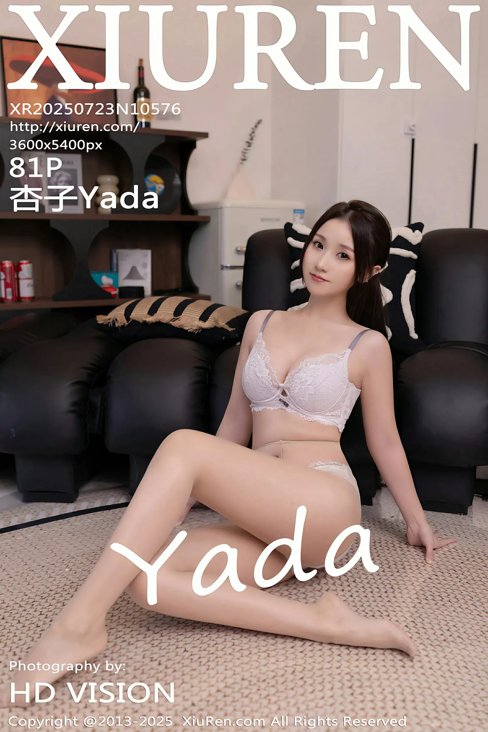 Xgyw.Org_[XiuRen秀人网]No.10576_模特杏子Yada性感黑色OL服饰露白色蕾丝内衣秀曼妙身姿诱惑写真81P
