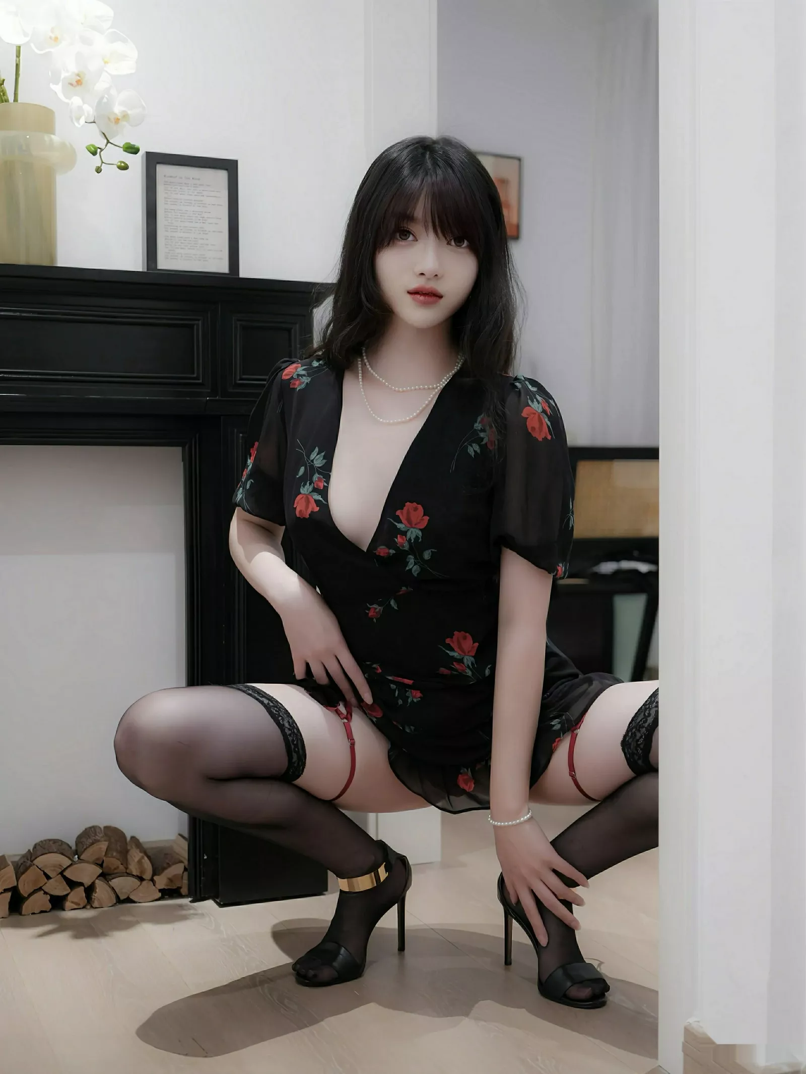 Xgyw.Org_[XiuRen秀人网]No.10586_模特白露lulu性感玫瑰黑裙露情趣内衣配黑丝袜秀曼妙身姿诱惑写真84P