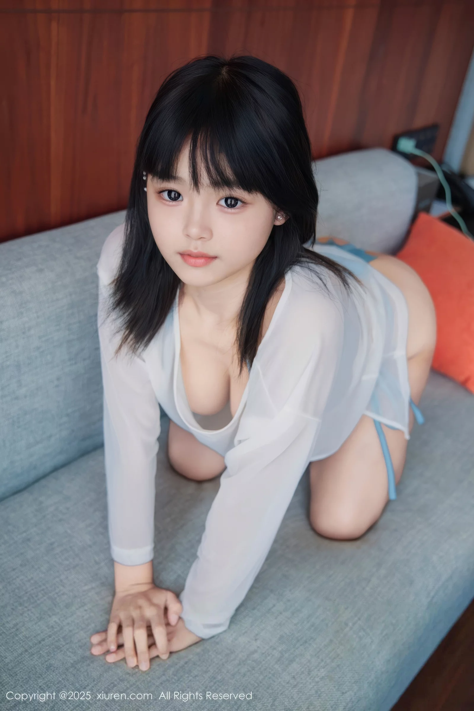 Xgyw.Org_[XiuRen秀人网]No.10651_新人模特小泠性感薄纱服饰露蓝色比基尼秀完美身材诱惑写真80P