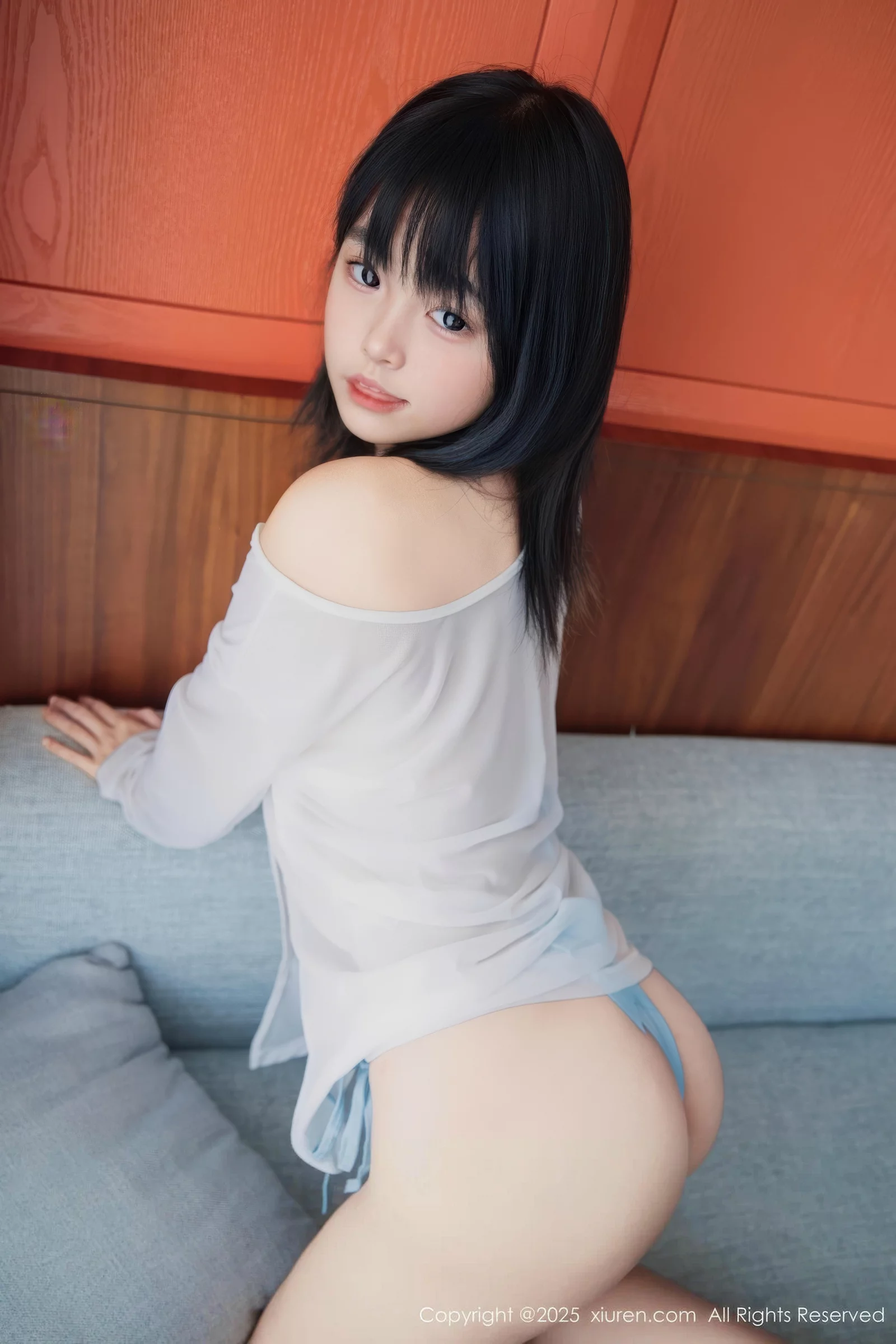 Xgyw.Org_[XiuRen秀人网]No.10651_新人模特小泠性感薄纱服饰露蓝色比基尼秀完美身材诱惑写真80P