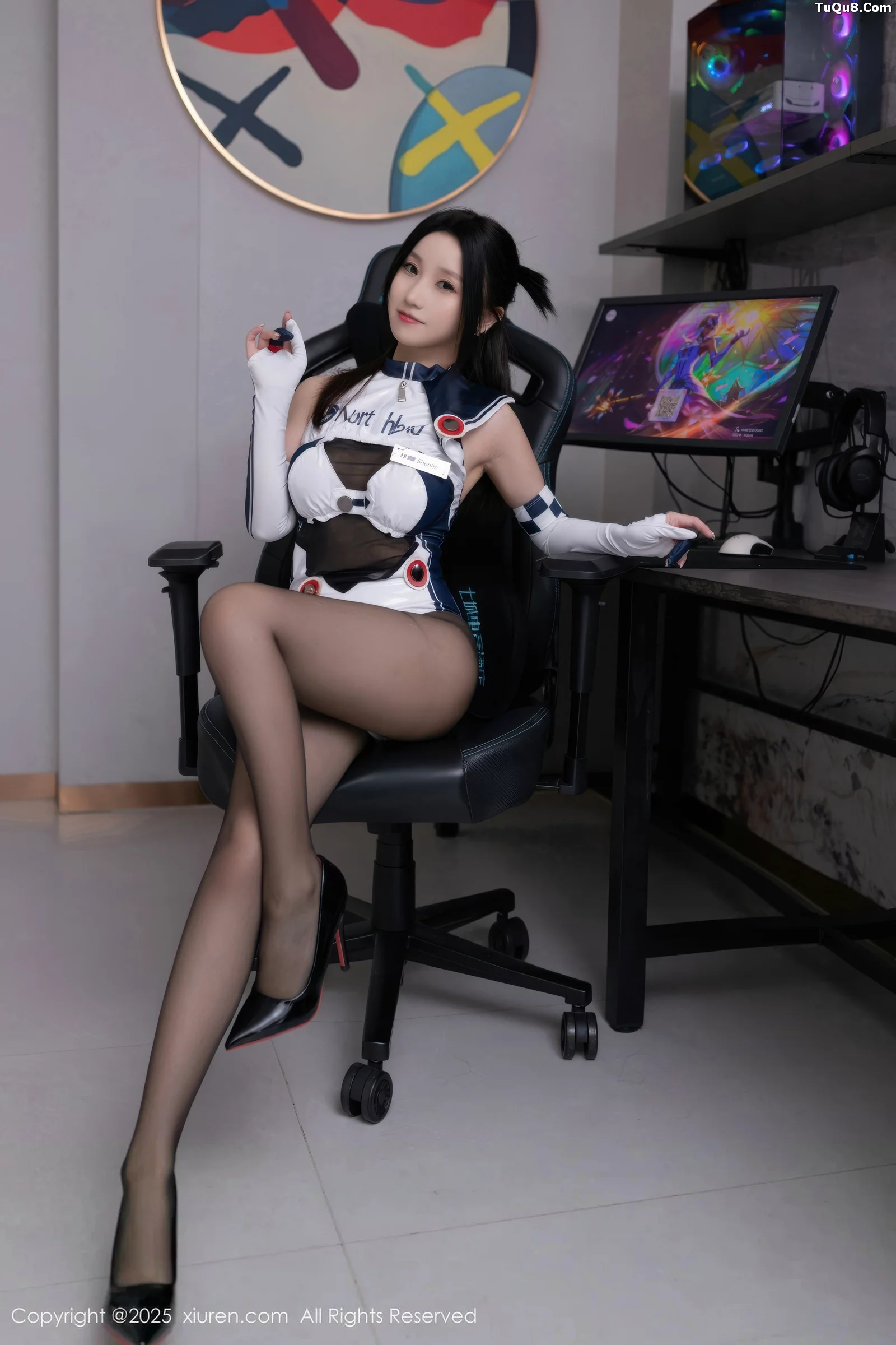 Xgyw.Org_[XiuRen秀人网]No.10723_模特杏子Yada性感Cos连体服饰配超薄黑丝秀曼妙身姿诱惑写真72P