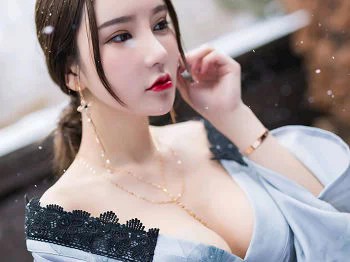 [XiaoYu画语界]Vol.007_女神周于希Sandy北海道旅拍雪中佳人秀美乳撩人诱惑写真47P