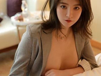 [MFStar模范学院]Vol.378_嫩模yoo优优干练西装0L主题半脱露无内黑丝裤袜诱惑写真68P