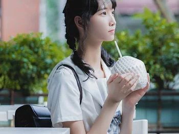 [喵糖映画]JKL.018_清纯学妹户外校园性感JK制服格子短裙配黑丝裤袜迷人写真54P