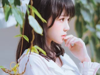 COS萝莉风桜桃喵清新主题户外粉色服饰+清纯连身裙秀完美身材迷人写真48P