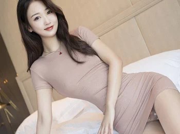 XiuRen第3780期_模特唐安琪澳门旅拍裸色裙主题私房开档肉丝裤袜秀美腿诱惑写真58P