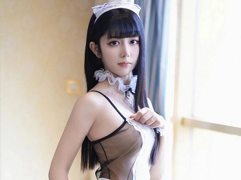 [YouMi尤蜜荟]Vol.1068_模特赵可欣baby性感黑色轻透连衣裙配白丝袜秀曼妙身姿诱惑写真53P