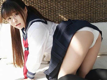 [MFStar模范学院]Vol.002_嫩模柳侑绮Sevenbaby性感学生制服黑丝美腿写真51P