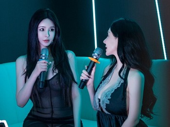 [XINGYAN星颜社]VOL.276_模特合集女神潘思沁＆李丽莎KTV场景性感黑色服饰诱惑写真80P