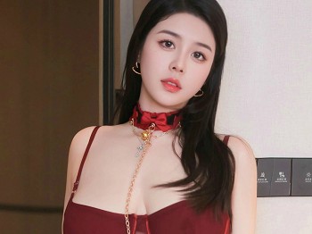XiuRen第10003期_模特林若凡F性感红色情趣内衣配黑色丝袜秀丰腴身材诱惑写真80P