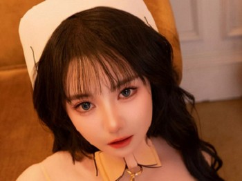 XiuRen第10152期_模特软情性感白色护士服露蕾丝内衣配白丝袜秀丰满身材诱惑写真90P